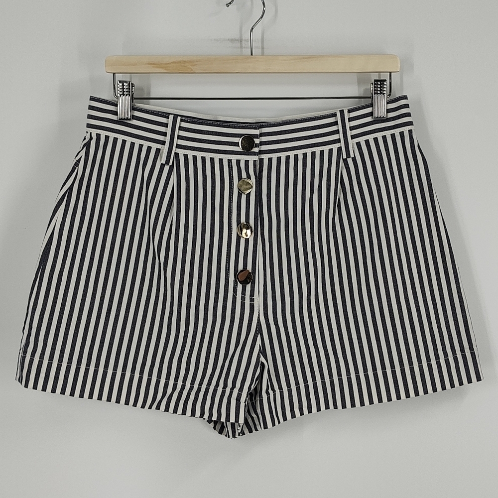 Derek Lam 10 Crosby | striped shorts